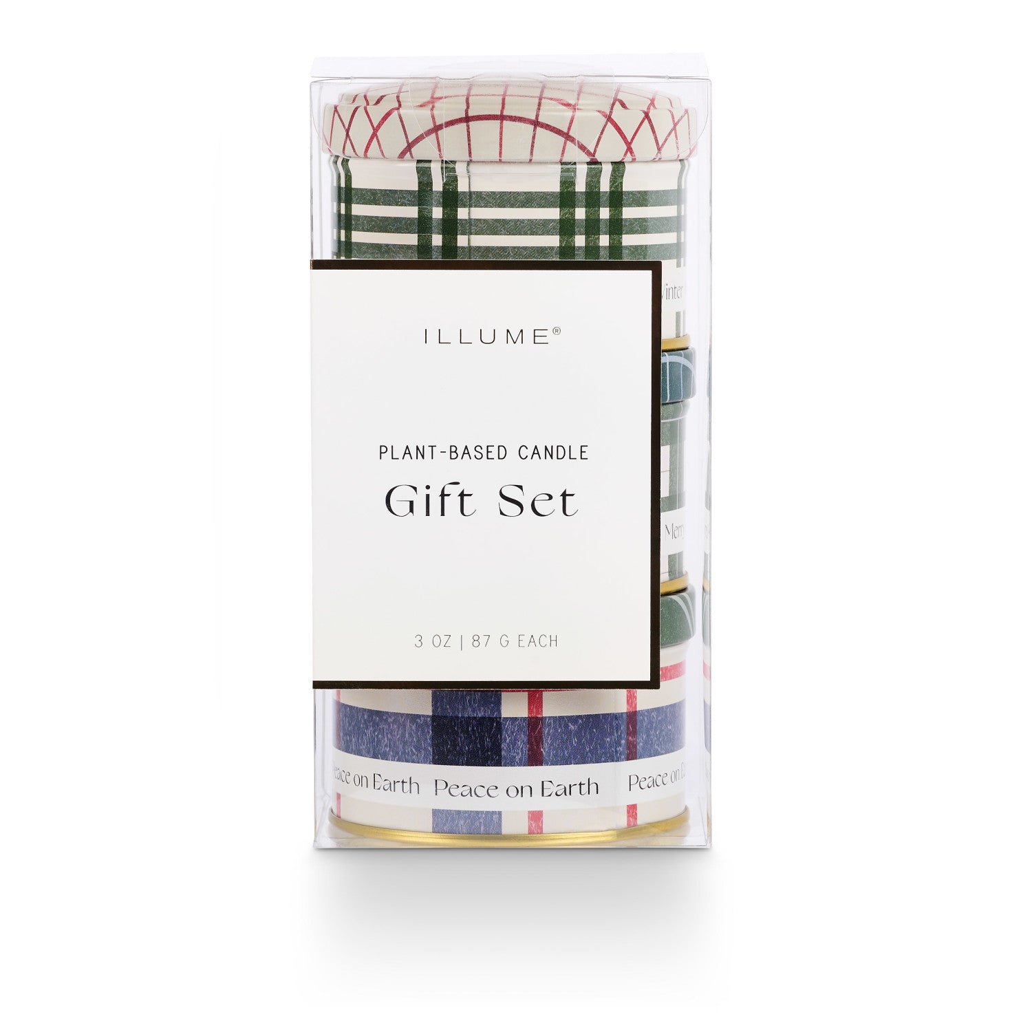 Balsam & Cedar Noble Holiday Tin Trio Gift Set