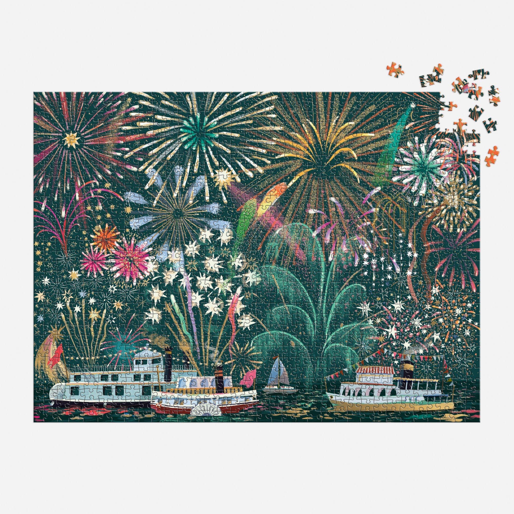 Fireworks Jubilee Puzzle – Poppy - Home & Gift