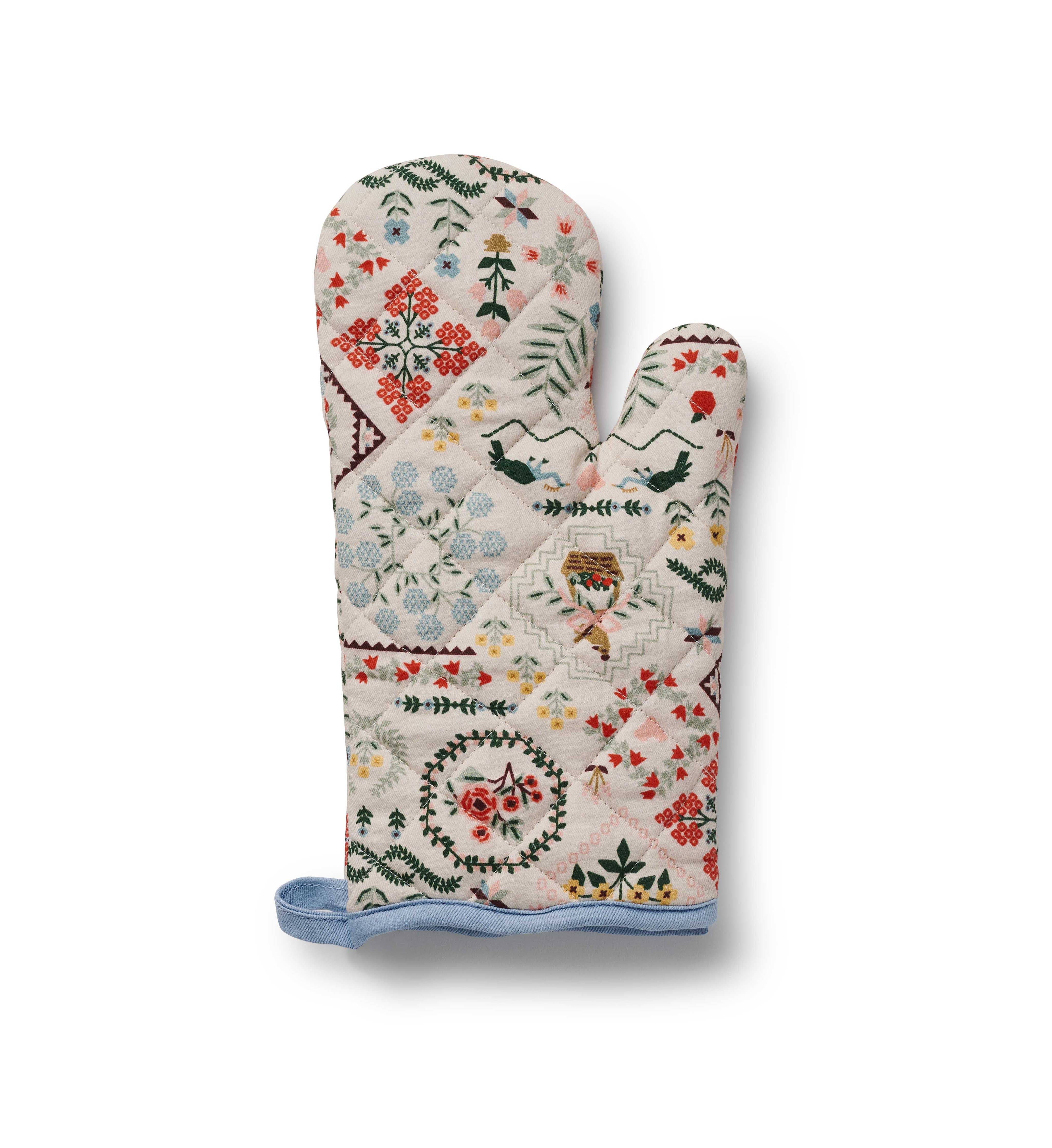 Poppy Oven Mitt