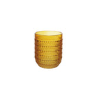 6 oz. Drinking Glass with Raised Dots, Yellow