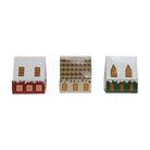 4-1/4"L Safety Matches in House Shaped Matchbox, 3 Styles